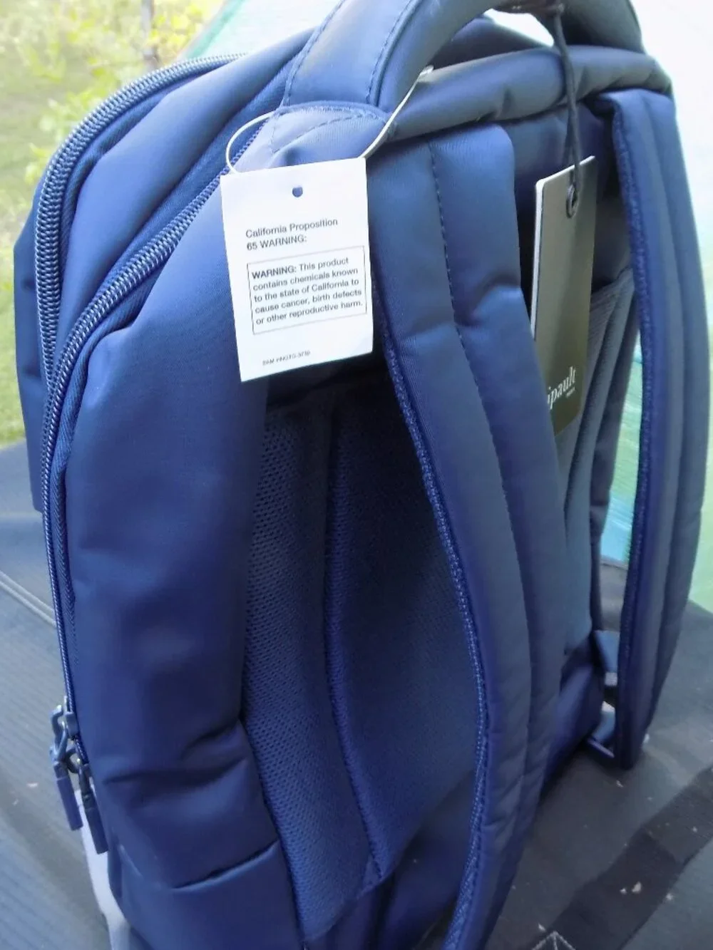 Lipault Paris Plume Business Laptop Backpack Navy NWT